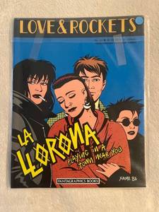 lot 33106 image: Love and Rockets 22 (1987)&nbsp- magazine size
