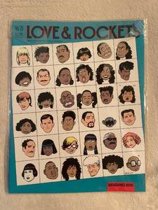 lot 33107 image: Love and Rockets 25 (1987)&nbsp- magazine size