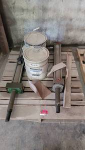 lot 7302 image: Contents of Pallet - Chemical Coating and More