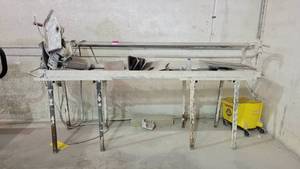 lot 7308 image: 7ft Wet Table Saw