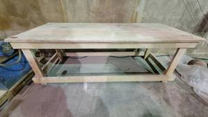 lot 7347 image: 82in Wooden Table