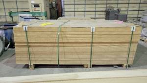 lot 7350 image: Pallet of Arauco Prism Thermall Fused Laminate