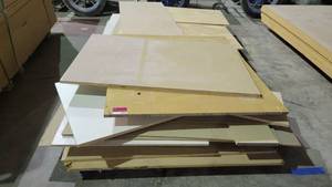 lot 7351 image: Pallet of Assorted Particle Board