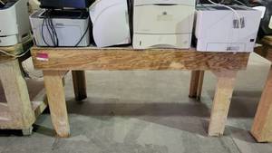 lot 7372 image: Wooden Work Table