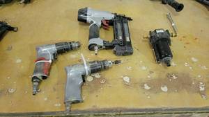 lot 15089 image: Assorted Air Powered Tools
