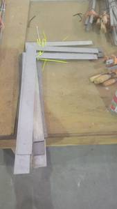 lot 15141 image: (10) Aluminum Hand Squares&nbsp