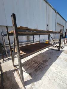 lot 6437 image: Industrial Shelf 141 x 45 x 7ft