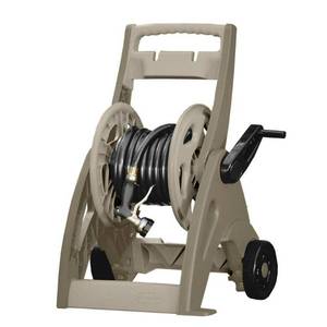 lot 1185 image: Suncast Plastic Hose Reel Cart