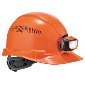 lot 946 image: Ergodyne Skullerz 8972LED Class C Hard Hat Cap, Orange