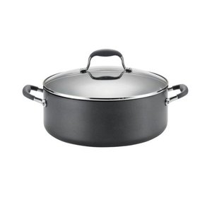 lot 956 image: Anolon 7.5-Quart Advanced Nonstick Covered Wide Stockpot