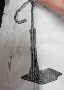 lot 979 image: Giant Black Heavy Duty Hook