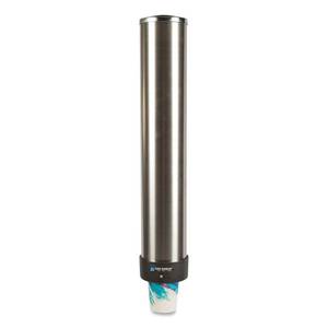 lot 1286 image: SAN JAMAR C3400PGR Cup Dispenser, 12 to 24 Oz Cups