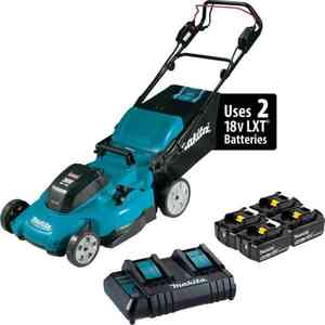 lot 1187 image: Makita 36V LXT 21 Lawn Mower Kit(Electric) - Retail $559.99