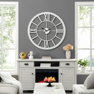 lot 982 image: First Time And Co White Clock