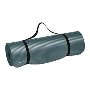 lot 1207 image: 12-inch Mats Extra Thick Exercise With Carrying Strap, Steel