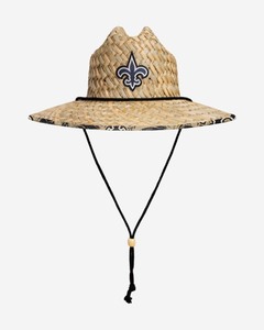 lot 1238 image: FOCO New Orleans Saints Straw Hat