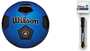lot 1247 image: Wilson Blue Soccer Ball Size 4