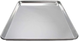 lot 1248 image: Winco 18x26 Inch Aluminum Baking Sheet