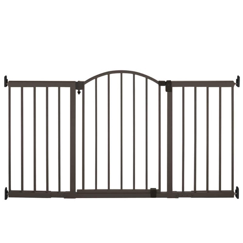 lot 4310 image: Summer Metal Expansion 6 Foot Wide Extra Tall Walk-Thru Gate