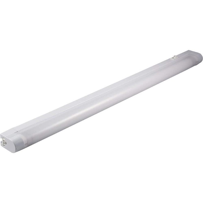 lot 4415 image: GE SlimLine 23in. Plug-In Fluorescent Under Cabinet Light Fixture, Linkable, 10169
