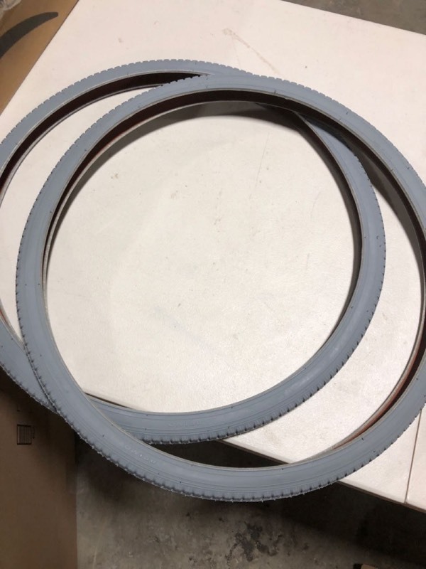 lot 4447 image: 24 x 1 38 (37-540) Wheelchair Tire - Primo Orion (set of2)