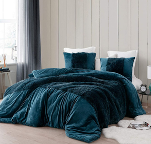 lot 34633 image: Coma Inducer Oversized Queen Comforter - are You Kidding - Nightfall Navy