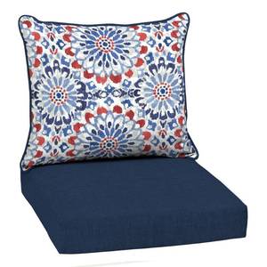 lot 34652 image: Arden Selections Outdoor Deep Seat Cushion Set