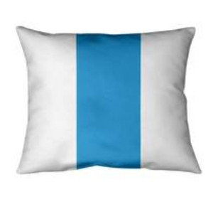 lot 35139 image: Carolina Carolina Football Striped Pillow 14X10(Pair of 2)