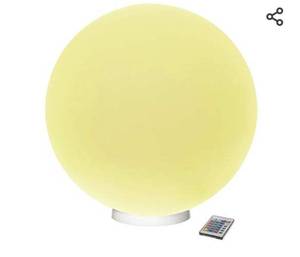 lot 35164 image: Modern Home Deluxe Floating LED Glowing Sphere wInfrared Remote Control (24)