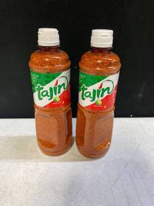 lot 32098 image: Lot of 2 Tajin Fruit and Snack Seasoning, 14oz