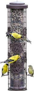 lot 32100 image: Perky-Pet Squirrel-Be-Gone Maximum Pine Cone Squirrel Proof Bird Feeder - 1.75 lb. Capacity, Powder-coated
