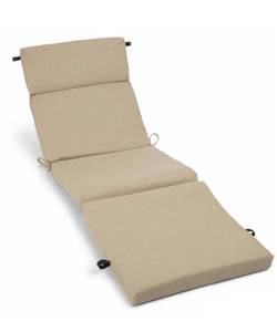 lot 32117 image: Blazing Needles 72-inch All-weather Chaise Lounge Cushion Retail$96.99