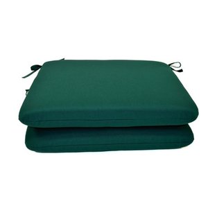 lot 32121 image: 20 x 18 in. Sunbrella Seat Pad 2 Pack - 20W x 18D x 2.5H
