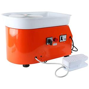 lot 63122 image: YaeTek 25CM 350W Electric Pottery Wheel Machine Ceramic Work Clay Forming Machine DIY Art Craft Tool 110V US Plug