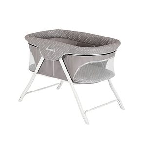 lot 63140 image: Dream On Me, Traveler Portable Bassinet, Twinkle Grey