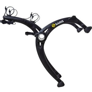 lot 64039 image: Saris Bones EX Trunk Bike Rack Carrier, Mount 2 Bikes, Black