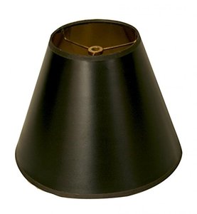 lot 65087 image: Royal Designs, Inc DHB-1001-13BLK Timeless Hardback Collection Lamp Shade, 6 x 12 x 9.5, Black