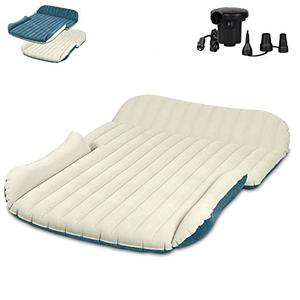 lot 65098 image: WEY&FLY SUV Air Mattress Thickened and Double-Sided Flocking Travel Mattress Camping Air Bed Dedicated Mobile Cushion Extended Outdoor for SUV Back Seat 4 Air Bags