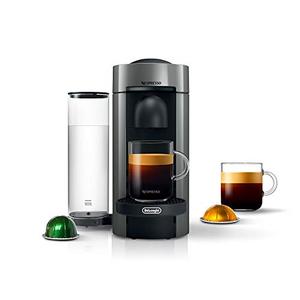lot 65306 image: Nespresso Vertuo Plus Coffee and Espresso Maker by DeLonghi, Grey