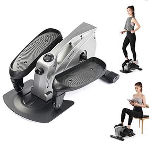 lot 65810 image: ZINRAY Under Desk Elliptical Machine, SeatedStand Up Mini Elliptical for Home or Office