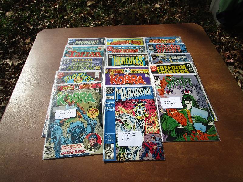 lot 25 image: Lot of Vintage DC Comic Books