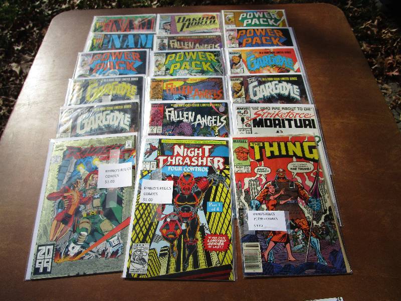 lot 24 image: Lot of Marvel Comic Books