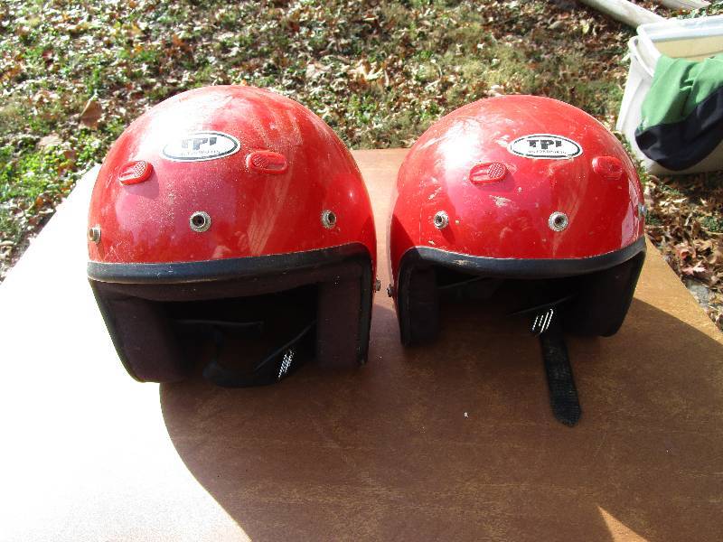 lot 66 image: Pair of Motorcycle Helmets