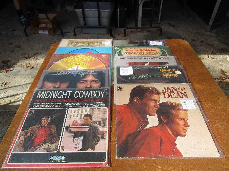 lot 91 image: Lot of Record Albums VINTAGE VINYL Rock, more...