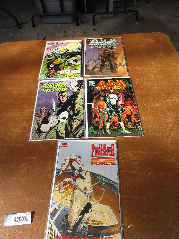 lot 115 image: Lot of Marvel The Punisher Graphic Novels