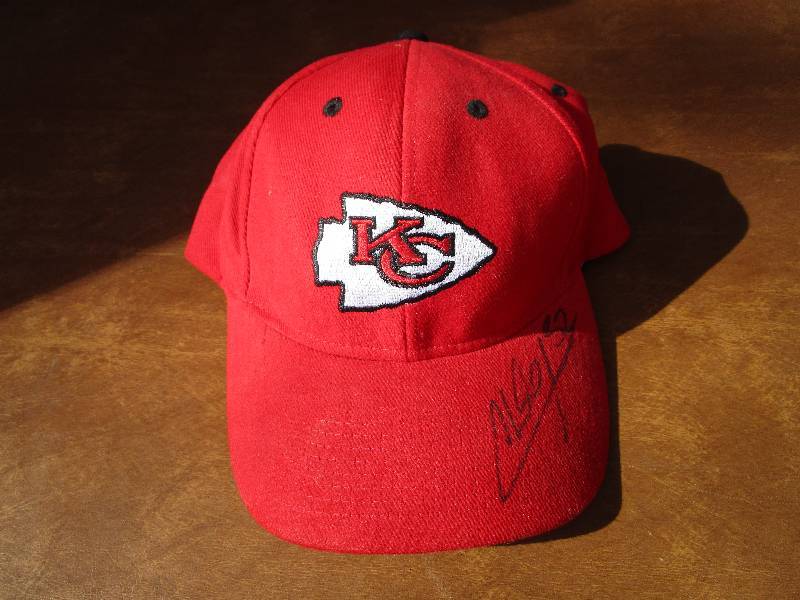 lot 124 image: Autographed Chiefs Hat (Signed By)