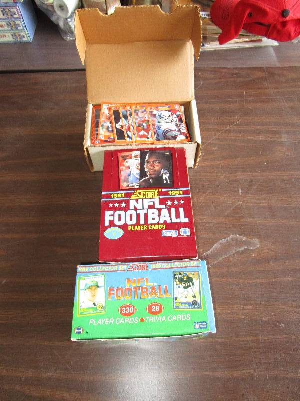 lot 139 image: Lot of Sports Cards, Including 1989 Score Football Set