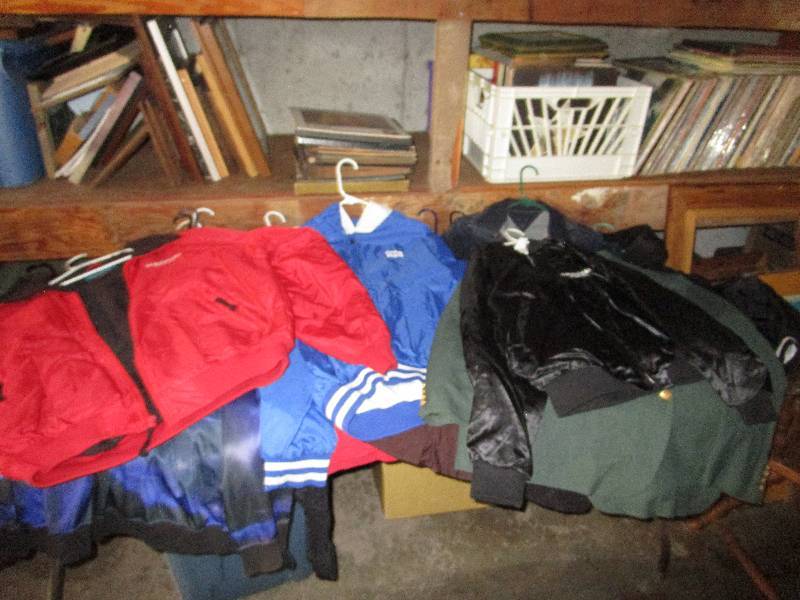 lot 144 image: Huge Lot of mostly Mens Jackets and Shirts