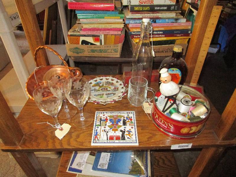 lot 142 image: Shelf Full of Random Goodies