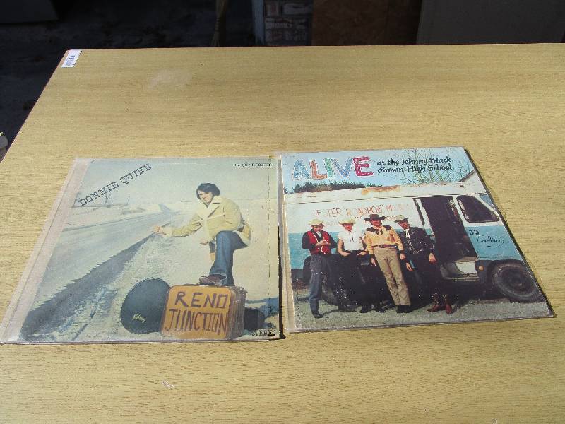 lot 155 image: Pair of Albums - Rare Pair - Alive, Johnny Quinn